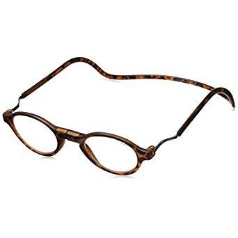 Unisex-Adult Classic Magnetic Classic Reading Glasses Smoke Oval Reading Glasses